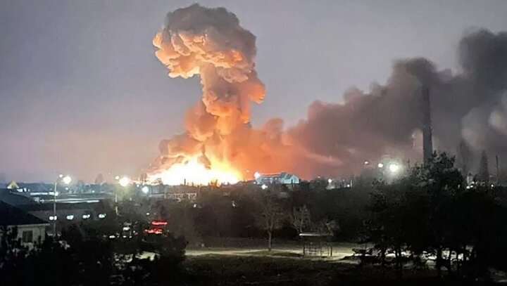 وقوع انفجارهای شدید در پایتخت اوکراین