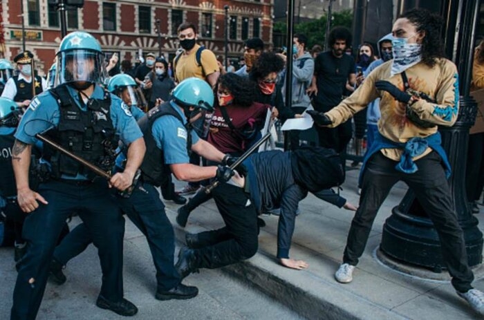 خشونت پلیسی امریکا رتبه اول را در جهان دارد